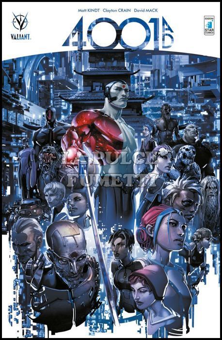 VALIANT # 61 - 4001 A. D. AD